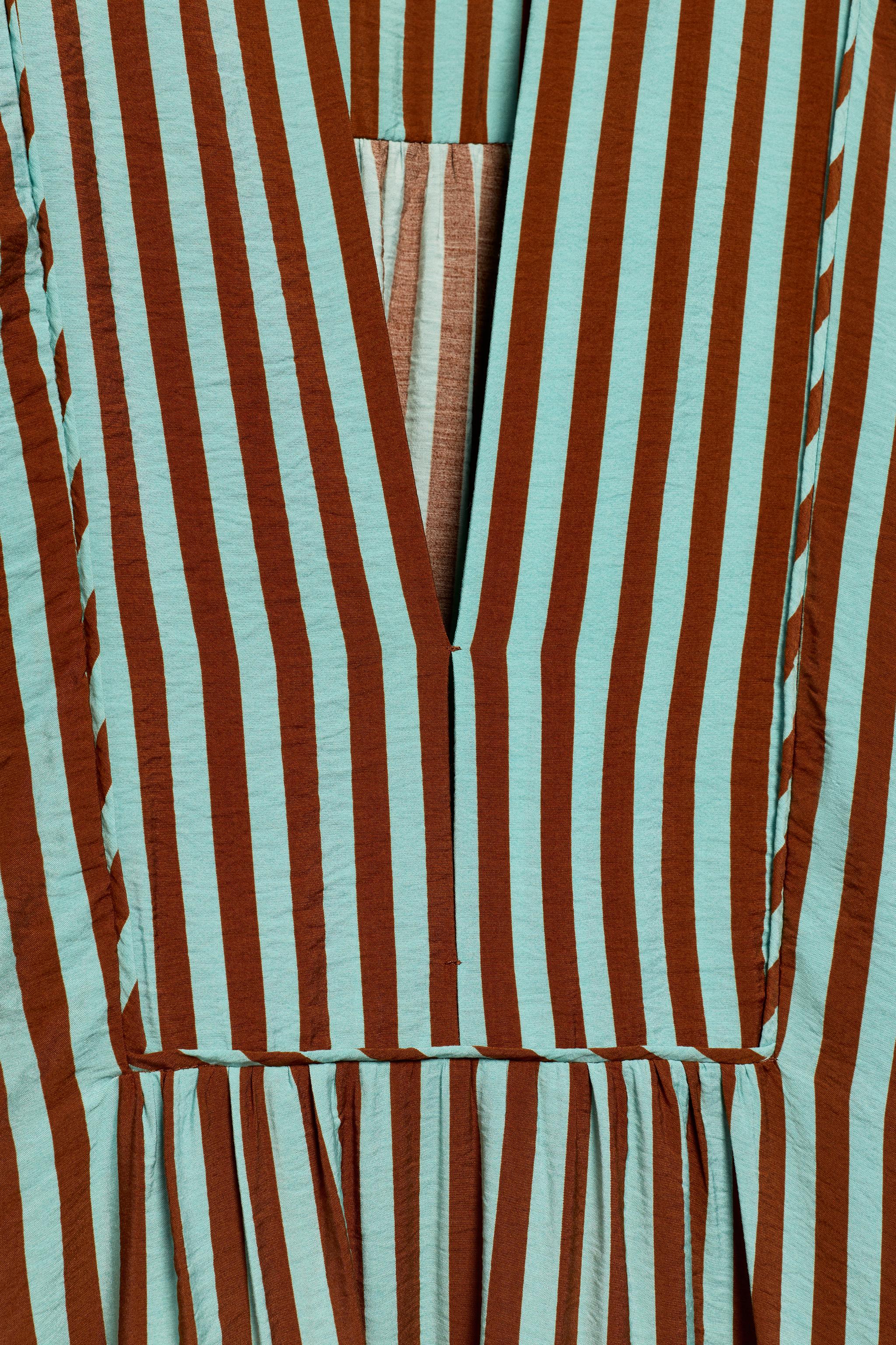 LIMITED EDITION STRIPED KAFTAN DRESS